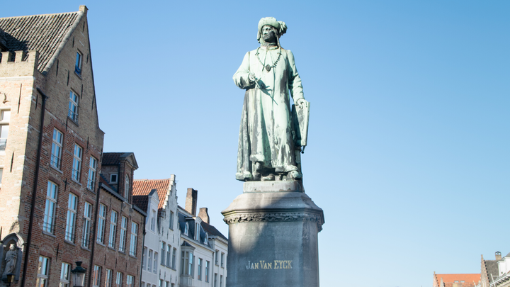 Statue of Jan van Eyck